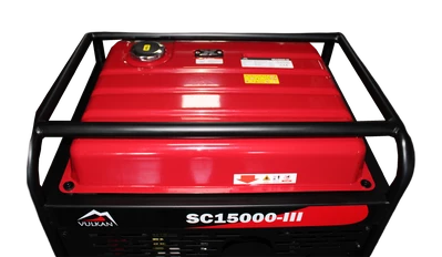 Генераторна установка SC15000-III 1ф 12 кВт, ел.старт, бак-45л, кнопка