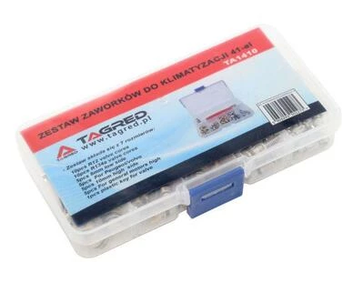 Комплект клапанів для автокондиціонера, 41 шт TAGRED TA1410