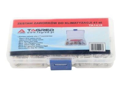 Комплект клапанів для автокондиціонера, 41 шт TAGRED TA1410