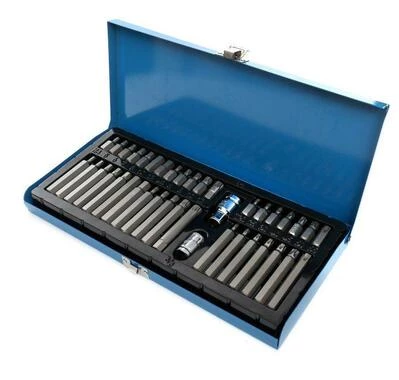 Набір торцевих, шліцьових та шестигранних головок, 40 шт TAGRED TA1205