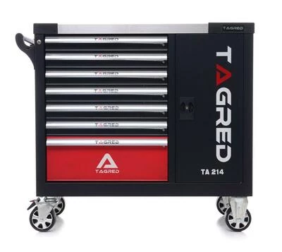 Візок для майстерні з інструментами TAGRED TA214, 298 ел