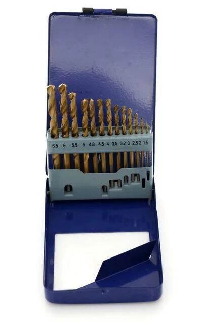 Набір свердл по металу TAGRED TA1033, 13 шт