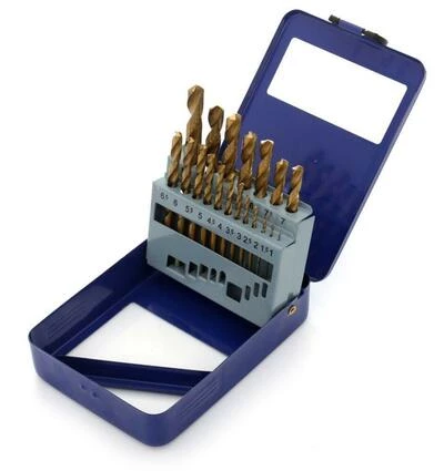 Набір свердл по металу TAGRED TA1035, 19 шт