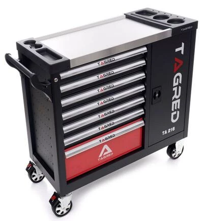 Візок для майстерні з інструментами TAGRED TA216, 306 ел
