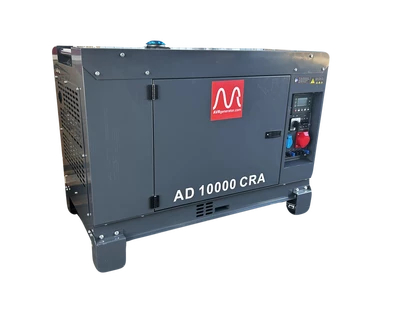 Генераторна установка  AD10000CRA дизель 3ф-9,0кВА, 1ф-7,2кВт бак-25л, ел.старт