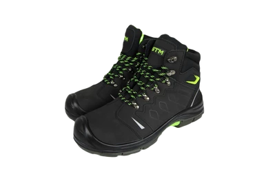 Черевики робочі р.40 з комп.носком на шнурках, матеріал нубук, Active