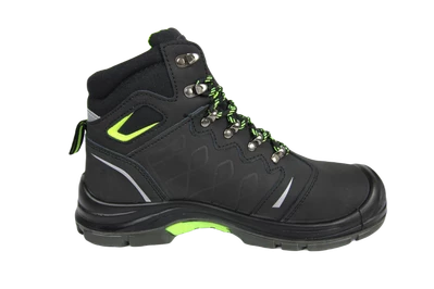 Черевики робочі р.42 з комп.носком на шнурках, матеріал нубук, Active