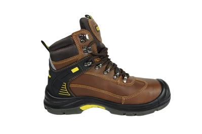 Черевики робочі р.43 композ.носок, шкіра коричневого кольору S1P SRC