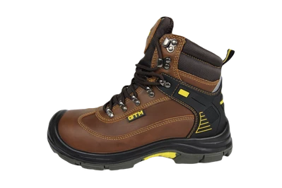 Черевики робочі р.44 композ.носок, шкіра коричневого кольору S1P SRC