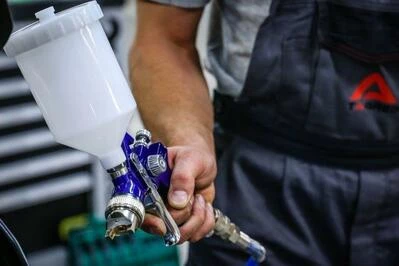 Фарбопульт HVLP з редуктором, дегідратором, форсунками TAGRED TA133