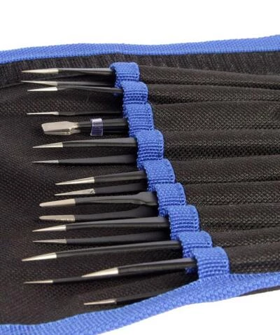 Пінцети для дрібної механіки Bass Polska BP-3691