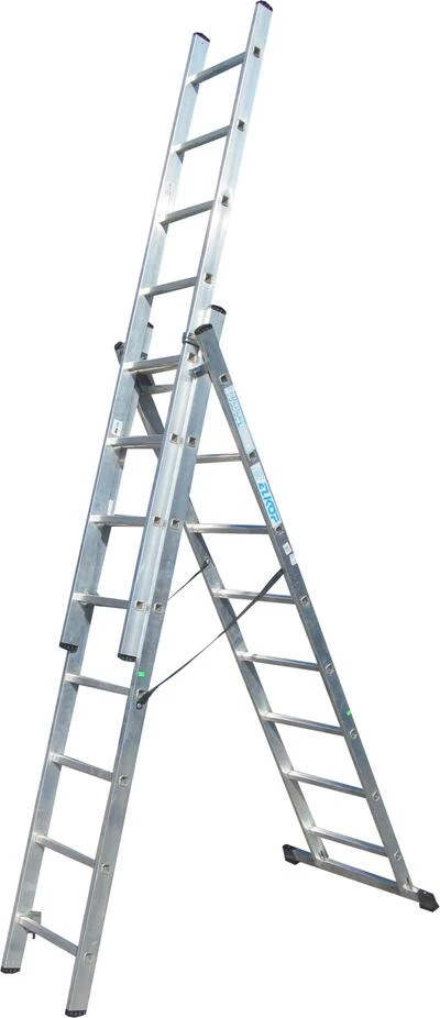 Драбина 3-секц. розкл. 3*8сх. 2,2-4,50м VHR T