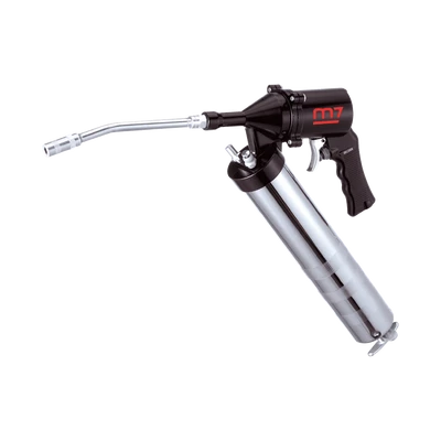 Шприц для мастил пневматичний 400мл із стальною трубкою 15см