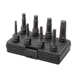 Набір шестигр. ударних 1/2" 8од. Н6-Н19 пластик.кейс