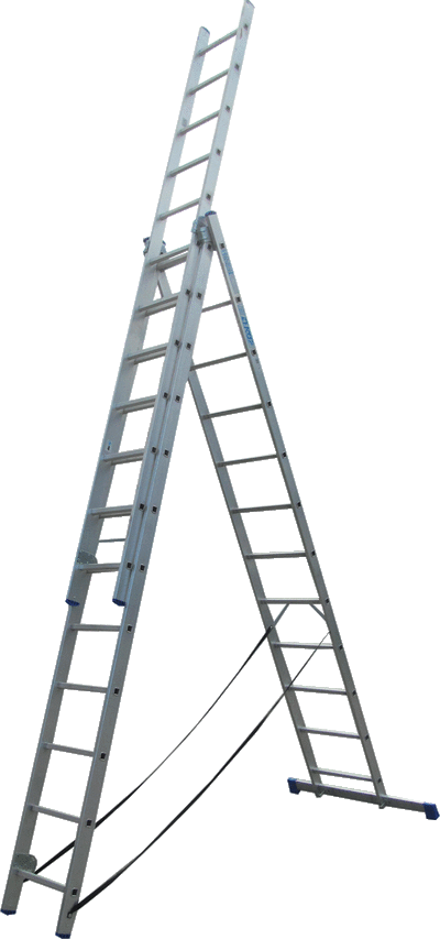 Драбина 3-секц. розкл. 3*12сх. 3,21-7,27м VHR H