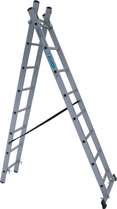 Драбина 2-секц. розкл. 2*8сх. 2,16-3,47м VHR Т
