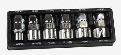 Універсальний гайковий ключ з торцевими головками Bass Polska BP-7080