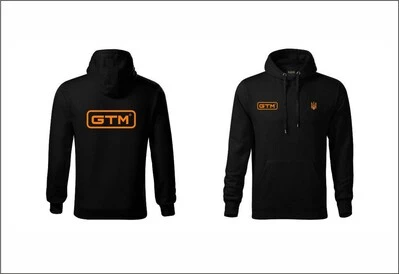 Кофта худі  р.XL, чорна з логотипом GTM