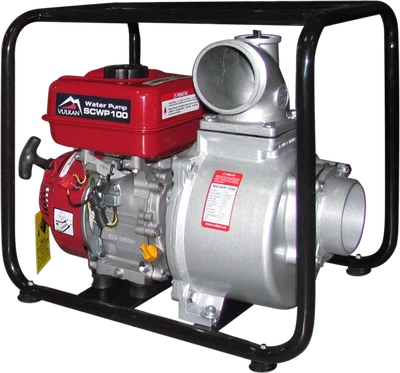 Мотопомпа рукав 100мм, 85м3/год, підйом 30м, чиста вода, SCWP100