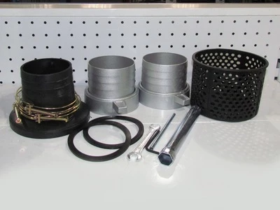 Мотопомпа рукав 100мм, 85м3/год, підйом 30м, чиста вода, SCWP100