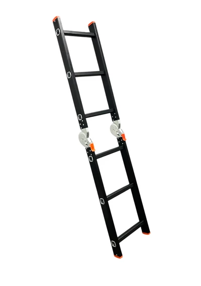 Драбина-телескоп розкладна анодований алюміній 0.87-2.9м