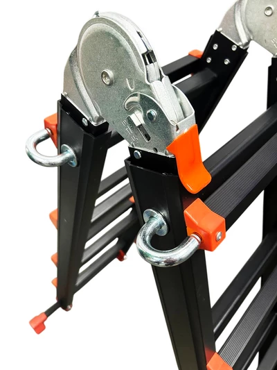 Драбина-телескоп розкладна анодований алюміній 0.87-2.9м