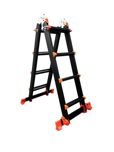 Драбина-телескоп розкладна анодований алюміній 1.14-4.0м