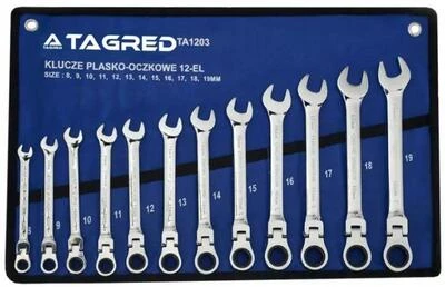 Набір ключів комбінованих, 12 шт TAGRED TA1203