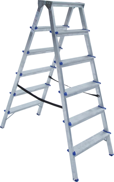Стремянка 6сх. верх.сх. 1,41м, двостороння DHR406