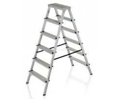 Стремянка 7сх. верх.сх. 1,64м, двостороння DHR407