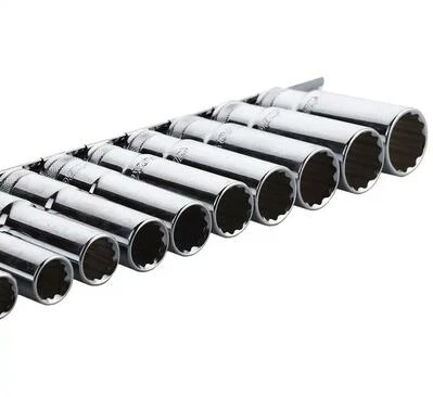 Довгі головки 1/2" 78 мм, комплект 11шт BOXO