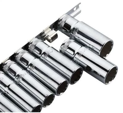 Довгі головки 1/2" 78 мм, комплект 11шт BOXO