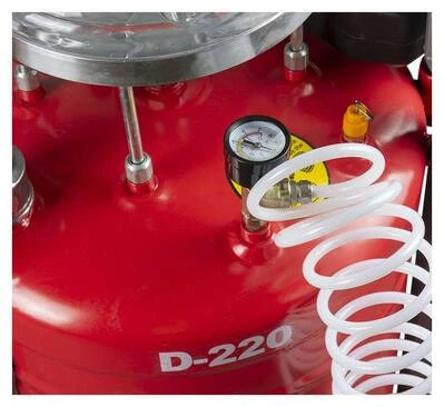 Пристрій для відкачування та зливу масла 80 л з чашею 16 л REDATS D-220