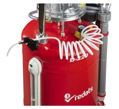 Пристрій для відкачування та зливу масла 80 л з чашею 16 л REDATS D-220