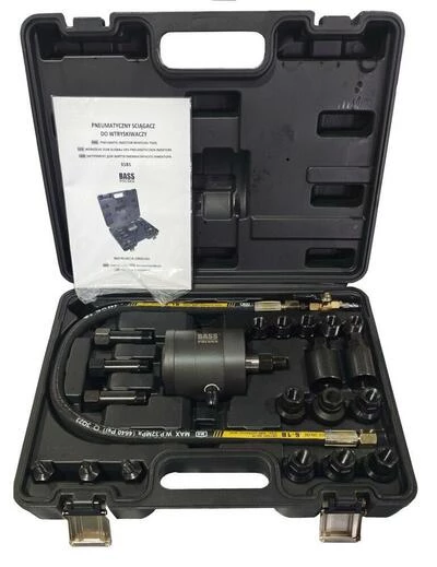 Пневматичний знімач форсунок з адаптерами Bass Polska BP-3181