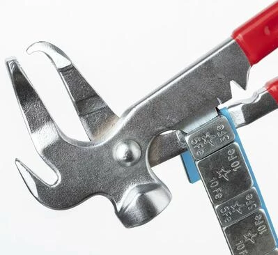 Плоскогубці для набивання балансувальних грузиків (хромовані) REDATS