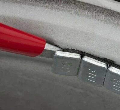 Плоскогубці для набивання балансувальних грузиків (хромовані) REDATS