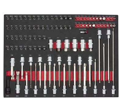 Візок з інструментом REDATS 7+2 (258 елементів у наборі)