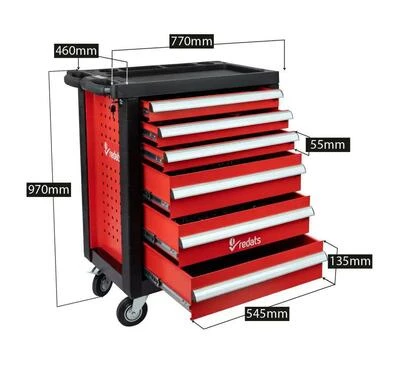 Візок для майстерні з інструментами REDATS, 196 ел