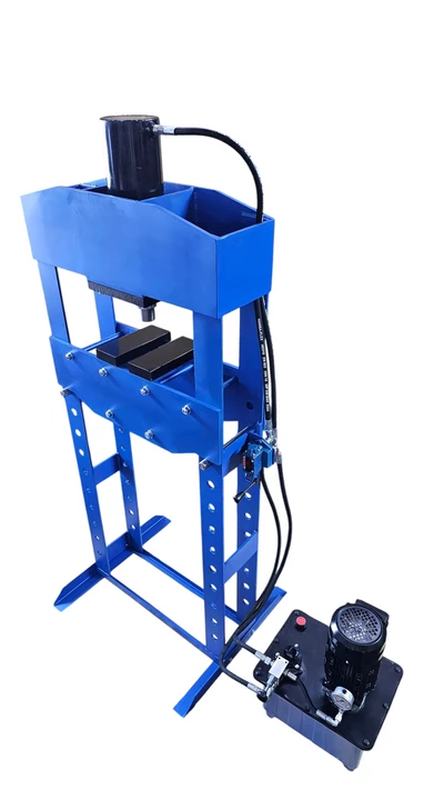 Електрогідравлічний прес 30т хід штока 300 мм швидкість опускання 10 мм/сек Прес гідравлічний