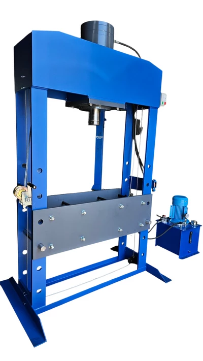 Прес електрогідравлічний 100 тон, хід штока 300 мм, швидкість опускання штоку 5 мм/сек Прес гідравлічний