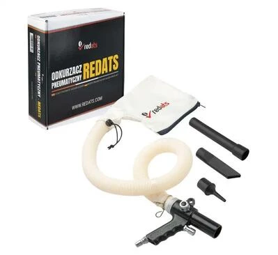 Пневматичний пилосос для майстерні + аксесуари REDATS