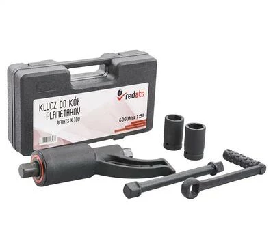 Планетарний ключ для коліс REDATS K-100 (6000 Нм, 1:58)