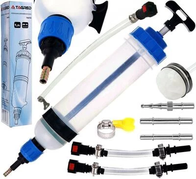 Ручний аспіратор для відкачування рідин з адаптерами TAGRED TA4153