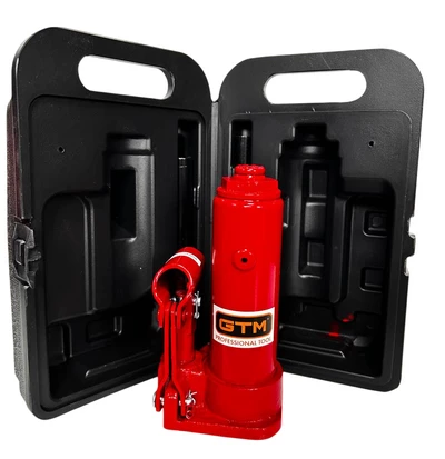 GTM Домкрат гидравл. бутил. 2т (181-З45 мм) кейс
