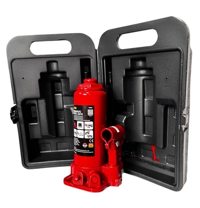 GTM Домкрат гидравл. бутил. 5т (216-41З мм) кейс