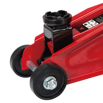 GTM Домкрат подкатной 2т (135-340) поворотная ручка