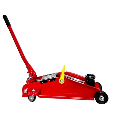 GTM Домкрат подкатной 2т (135-340) поворотная ручка