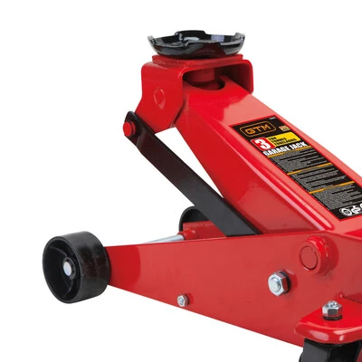 GTM Домкрат подкатной 3,5т (145-500мм) педаль подъема