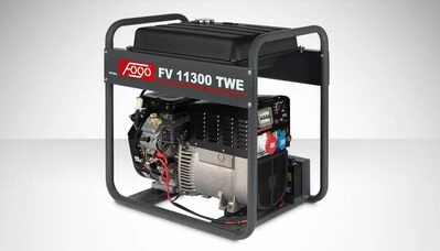 Апарат дугового зварювання з генераторною установкою  FOGO FV 11300 TWE ( 3ф-10кВА/1ф-4,5кВт, звар.стр-300А, двиг.B&amp;S бак 45л, ел.старт)